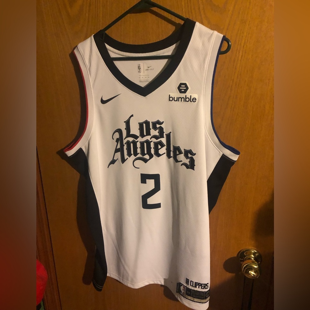 Khawi Leonard Los Angeles city edition jersey